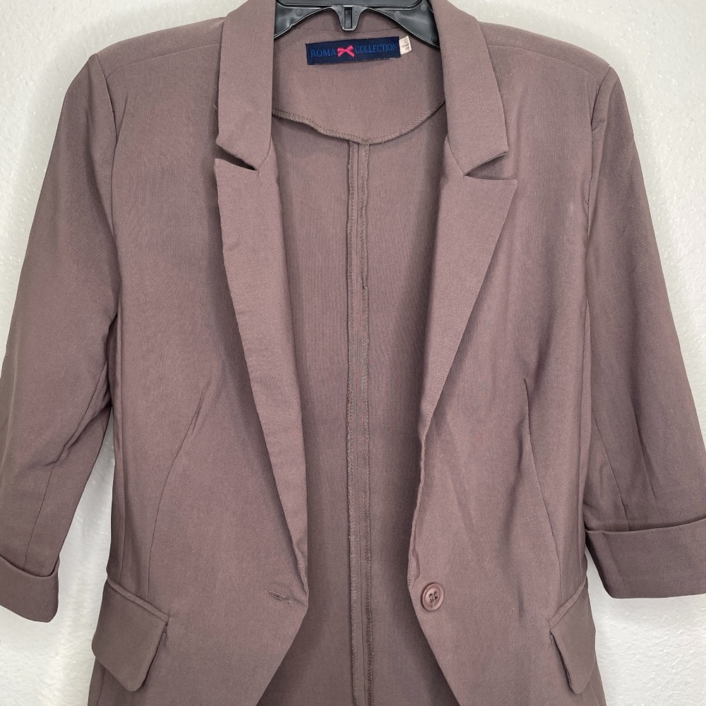 Women's Blazer "Roma Collection" in Gray, Size L